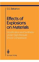 Effects of Explosions on Materials