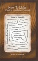 How To Make Effective Legislative Proposals