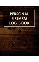 Personal Firearm Log Book