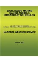 Worldwide Marine Radiofacsimile Broadcast Schedules