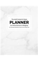 2016 Content and Goals Planner for Online Business and Blogging