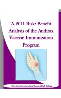 A 2011 Risk: Benefit Analysis of the Anthrax Vaccine Immunization Program(English)