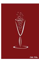 Ethi Pike - Notebook / Extended Lines / Red Champagne: An Ethi Pike Collectible Journal
