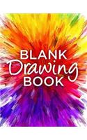 Blank Drawing Book: 200 Pages, 8.5 x 11 Large Sketchbook Journal White Paper (Blank Drawing Books)