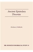 Ancient Epistolary Theorists