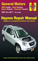General Motors Acadia, (07-16), Enclave, (08-17), Outlook, (07-10) & Traverse, (09-17) (USA)