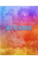 Sketchbook: Notebook for Sketching, Doodling, Painting, Drawing or Writing 8.5 x 11 100 Pages, 8.5 x 11 (Pretty Cute Abstract Cover Vol. 97)(97 Jolly Pockets Sketchbooks)