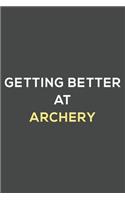 getting better at archery