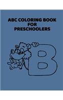 ABC Coloring Book For Preschoolers