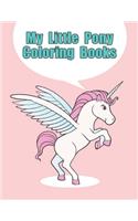 my little pony coloring books