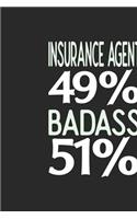 Insurance Agent 49 % BADASS 51 %