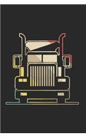 Trucker Notebook: Diary Journal 6x9 inches with 120 Lined Pages