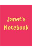 Janet's Notebook