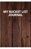 My Bucket List Journal