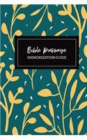 Bible Passage Memorization Guide