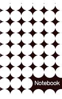 Notebook (6x9inch with 108-blank pages): Polka Dot Notebook for Polka Dot Lovers; Dotty Notebook; Pattern Notebook; 6x9inch Notebook with 108-wide lined pages