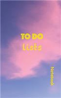 To Do Lists Notebook