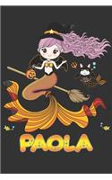 Paola: Paola Halloween Beautiful Mermaid Witch Want To Create An Emotional Moment For Paola?, Show Paola You Care With This Personal Custom Gift With Paola