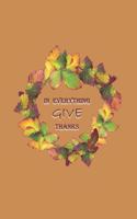 In Everything Give Thanks