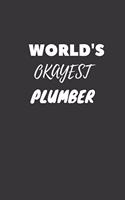 Plumber Notebook: Lined Journal, 120 Pages, 6 x 9, Funny Dream Job, Starting New Career Gag Gift Journal Matte Finish