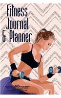 Fitness Journal and Planner: Fitness Agenda, Fitness Planner Binder, Fitness Journal and Planner, Fitness Journal for Women, Fitness Journaling, Fitness Happy Planner, Fitness J