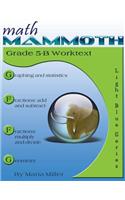 Math Mammoth Grade 5-B Worktext