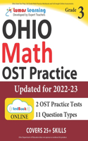 Ohio State Test Prep: 3rd Grade Math Practice Workbook and Full-length Online Assessments: OST Study Guide