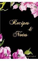 Blank Cookbook Recipes & Notes