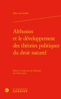 Althusius Et Le Developpement Des Theories Politiques Du Droit Naturel