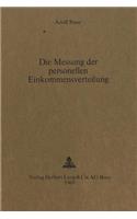 Die Messung Der Personellen Einkommensverteilung
