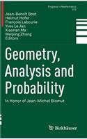 Geometry, Analysis and Probability