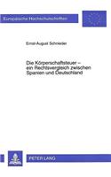 Die Koerperschaftsteuer - ein Rechtsvergleich zwischen Spanien und Deutschland