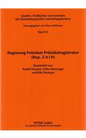 Regierung Potsdam Praesidialregistratur (Rep. 2 A I P)