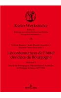 Les ordonnances de l'hotel des ducs de Bourgogne