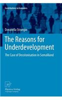 Reasons for Underdevelopment