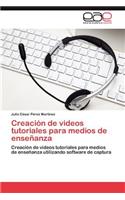 Creacion de Videos Tutoriales Para Medios de Ensenanza