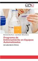 Programa de Entrenamiento En Equipos Automatizados
