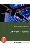 List of Former Muslims