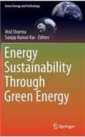 Energy Sustainability Through Green Energy