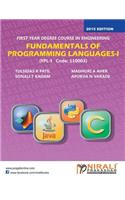 Fundamentals of Programming Languages - I