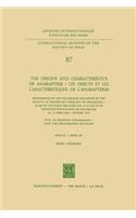 Origins and Characteristics of Anabaptism / Les Debuts Et Les Caracteristiques de l'Anabaptisme