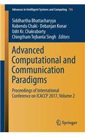 Advanced Computational and Communication Paradigms