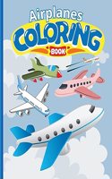 Airplanes Coloring Book For Kids