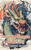 Japanese Dragon Slithering Coloring Book