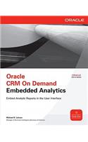 Oracle Crm on Demand Embedded Analytics