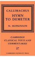 Callimachus: Hymn to Demeter