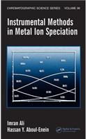 Instrumental Methods in Metal Ion Speciation