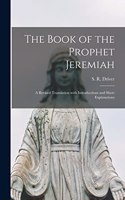 Book of the Prophet Jeremiah