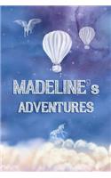 Madeline's Adventures: Softcover Personalized Keepsake Journal, Custom Diary, Writing Notebook with Lined Pages