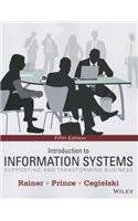Introduction to Information Systems: Fifth Edition(English)